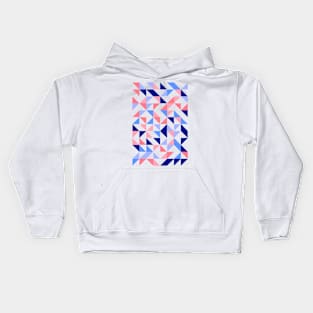 Creative Geometric Colourful Triangle Pattern #1 Kids Hoodie